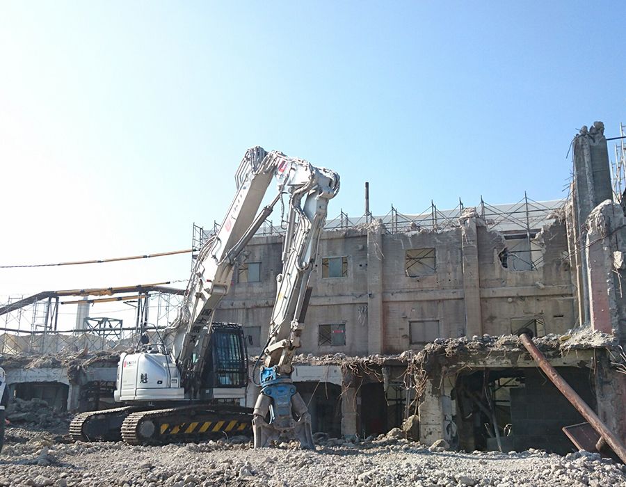 解体工事について Demolition Work